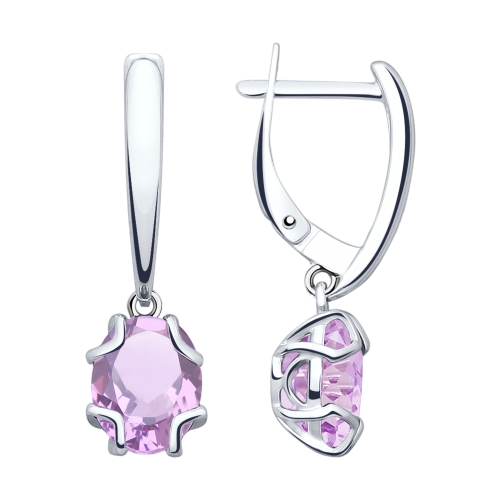 Серьги из серебра 92022039