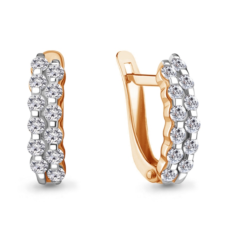 Серьги из золота 49228А