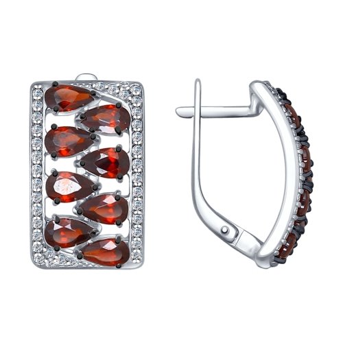 Серьги из серебра 92021352