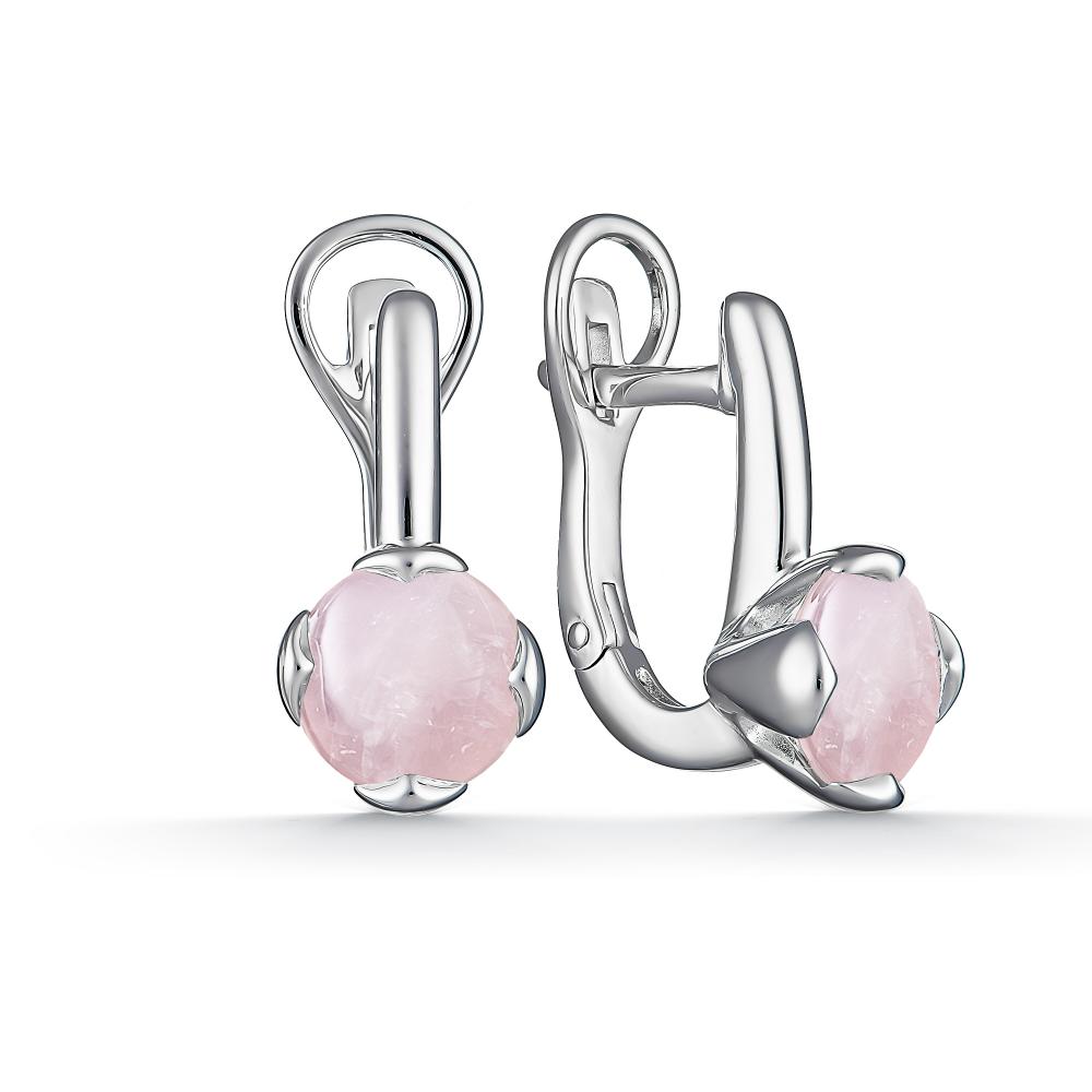 Серьги из серебра 02-2214/00РК-00