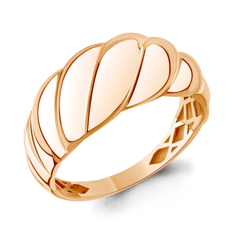 Кольцо из красного золота 585 пробы 56053