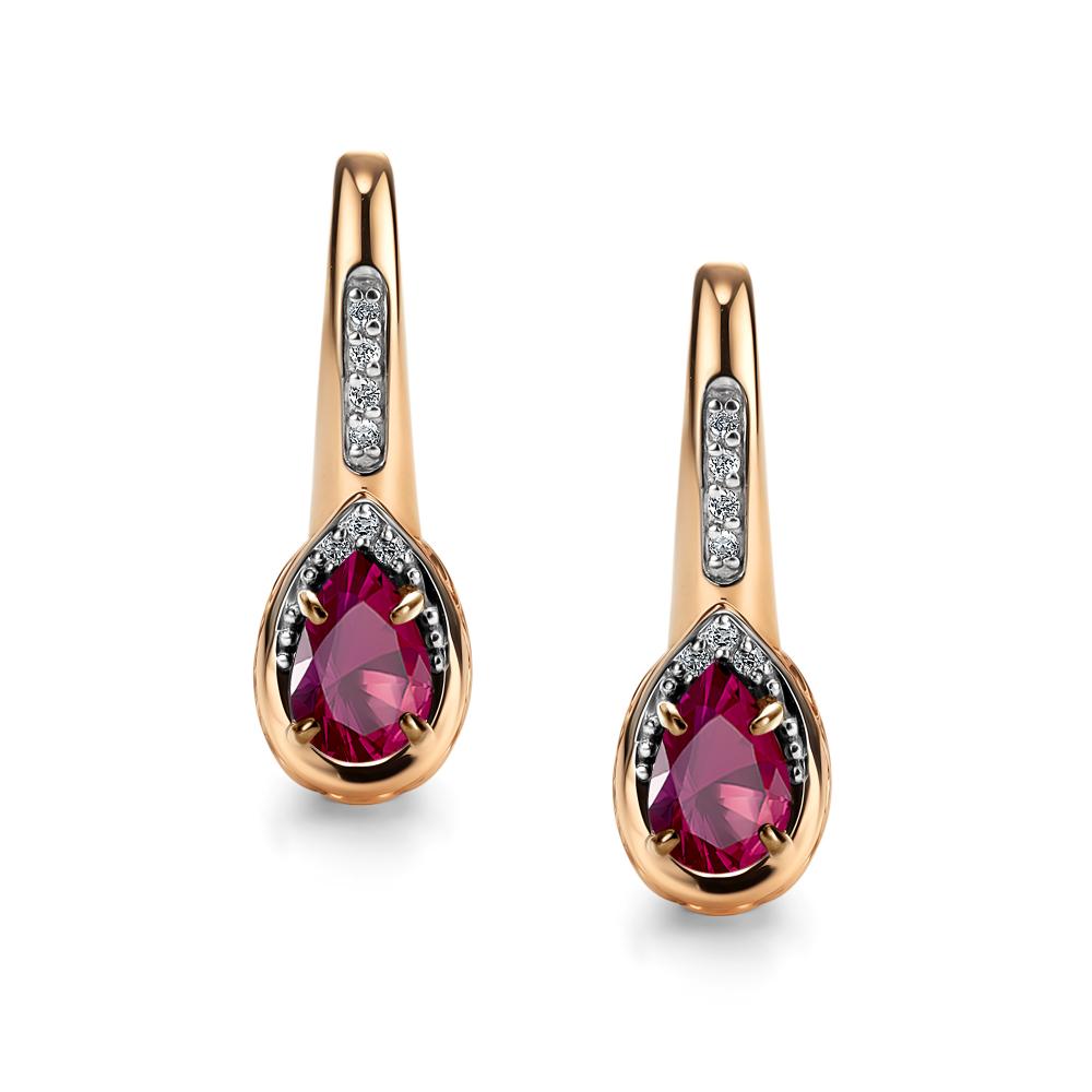 Серьги из золота 26192-103