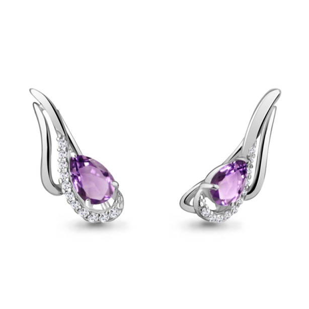 Серьги из серебра 4770204А