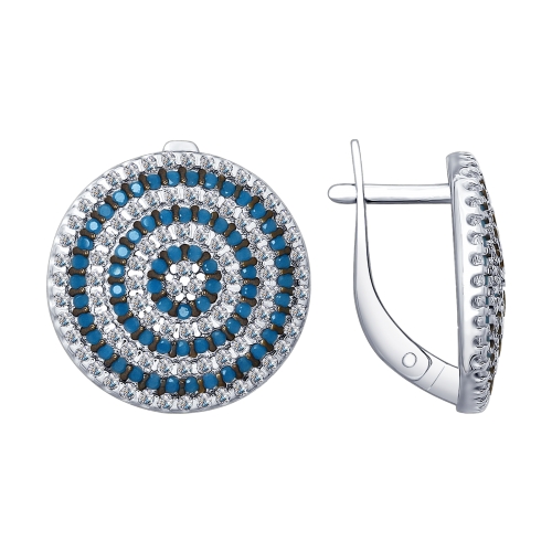 Серьги из серебра 94022655