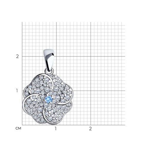 Подвеска из серебра 94032326