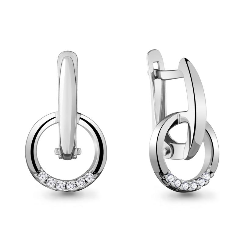 Серьги из серебра 48261А