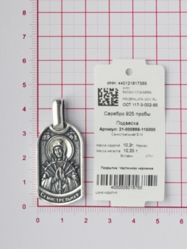 Икона из серебра 21-000869-115000