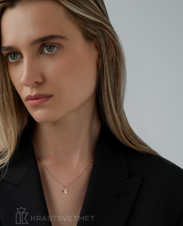 Подвеска из красного золота 585 пробы НП12-1473