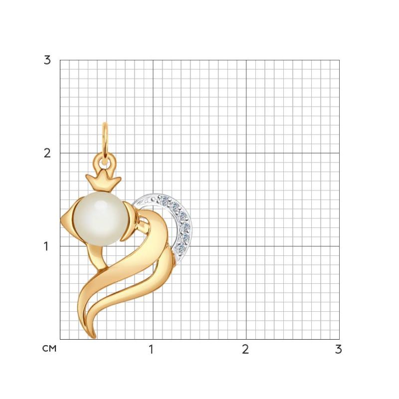 Подвеска из золота 793003