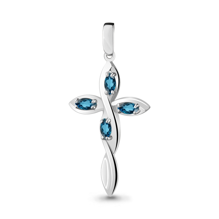 Крест из серебра 2521008