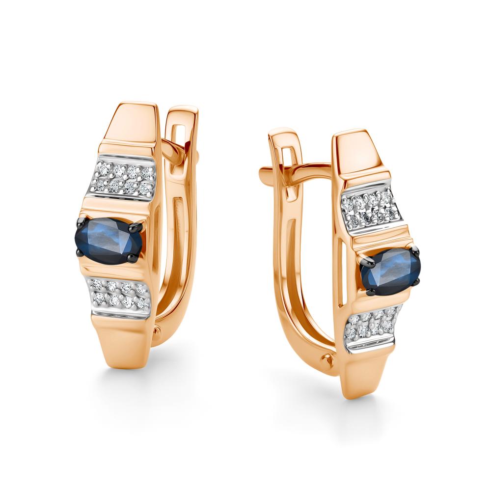 Серьги из золота 26221-102