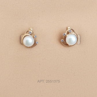 Серьги из золота 2551375