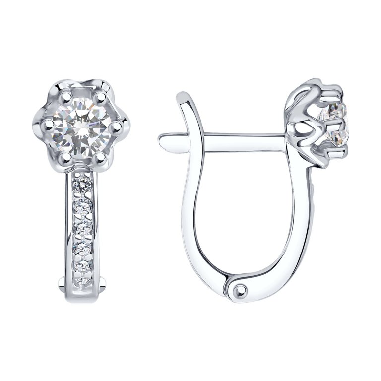 Серьги из серебра 94021479