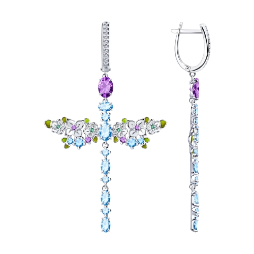 Серьги из серебра 94023647