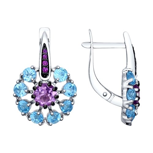 Серьги из серебра 92021560