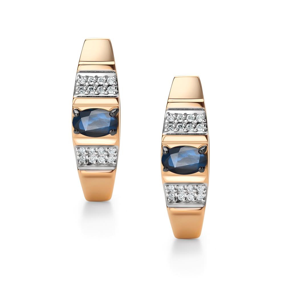 Серьги из золота 26221-102