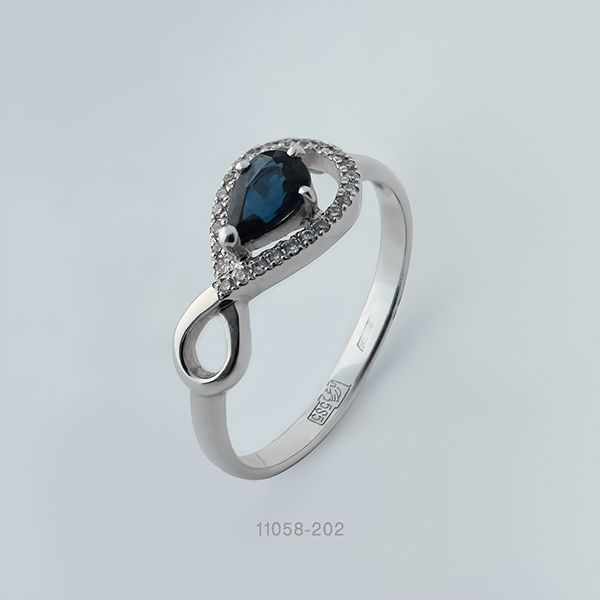 Кольцо из золота 11058-202