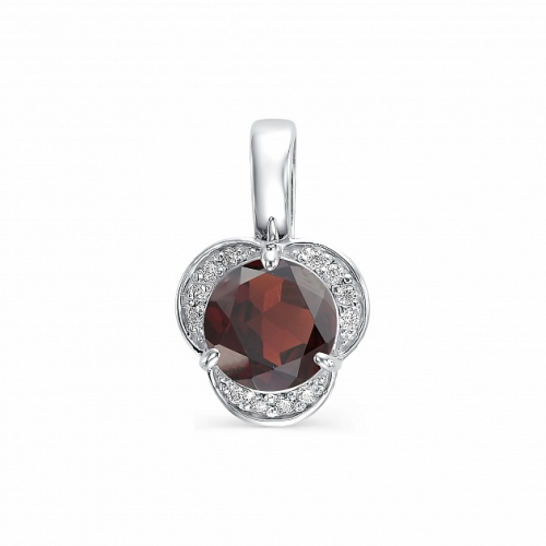 Подвеска из серебра 03-0472/00ГР-00