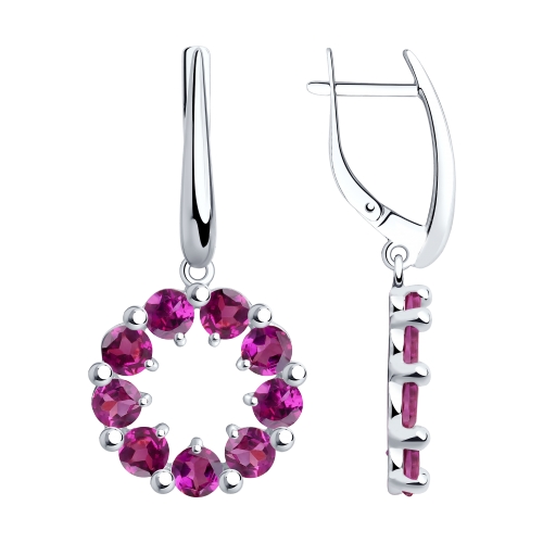 Серьги из серебра 94-121-00345-3