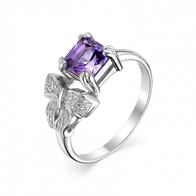 Кольцо из серебра 01-0473/00АМ-00