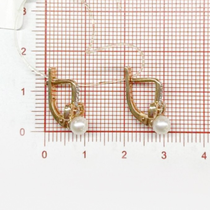 Серьги из золота С142-575