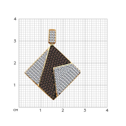 Подвеска из серебра 93030347