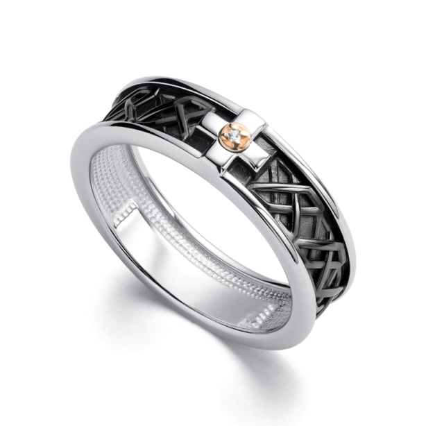 Кольцо из серебра 01-4097/000Б-17