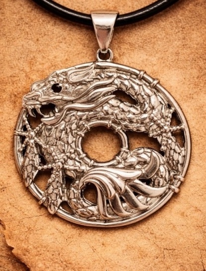 Подвеска из родированого серебра 925 пробы П301145