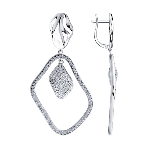 Серьги из серебра 94023802