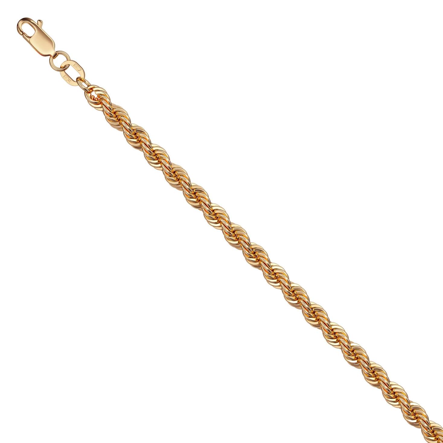 Цепь из красного золота 585 пробы НЦ12-099 д. 0,57  , плетение: корда