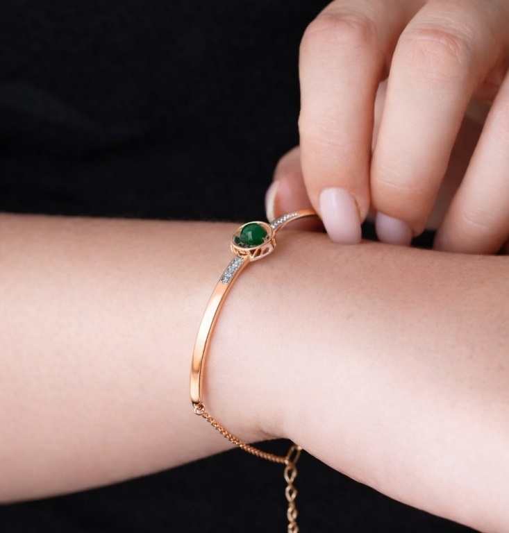 Браслет из красного золота 585 пробы 7471009А