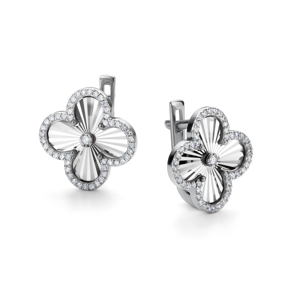 Серьги из золота 26162-200