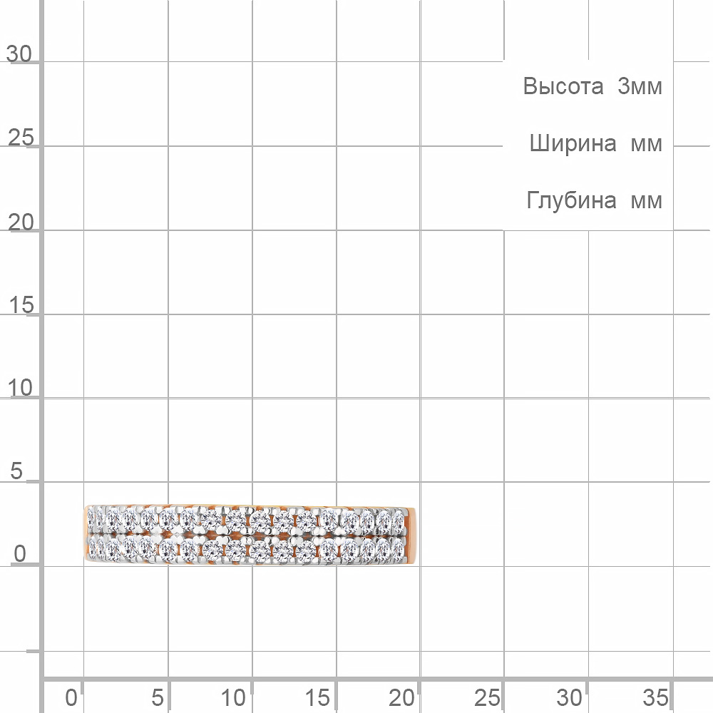 Кольцо из золота 67206А