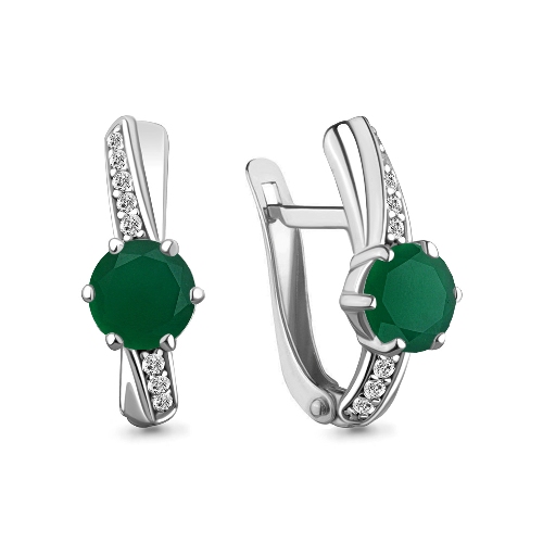Серьги из серебра 4748309А