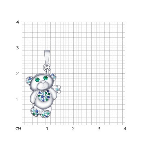 Подвеска из серебра 94031910