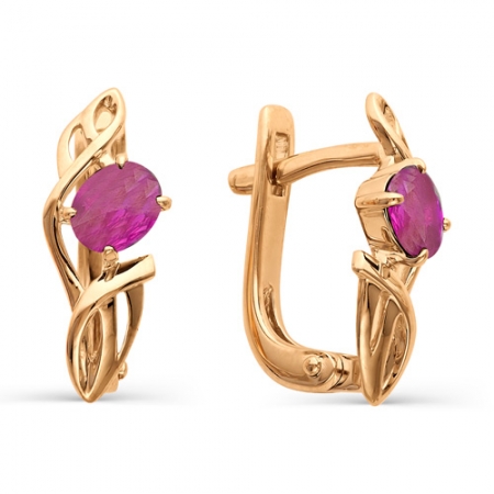 Серьги из золота 21260-103