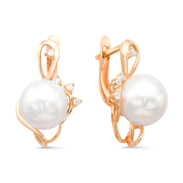 Серьги из золота 22407A1