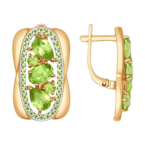 Серьги из золота 724695