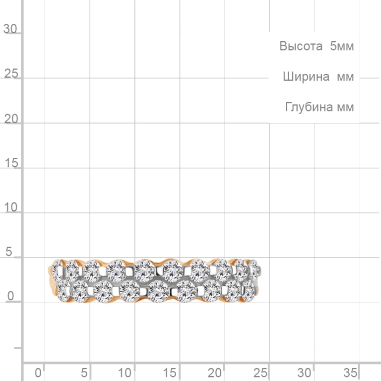 Кольцо из золота 67317А