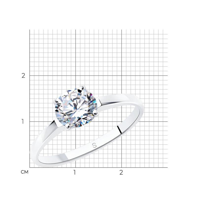 Кольцо из серебра 94010279