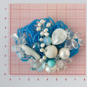 Брошь ш50 Прекрасная Дама