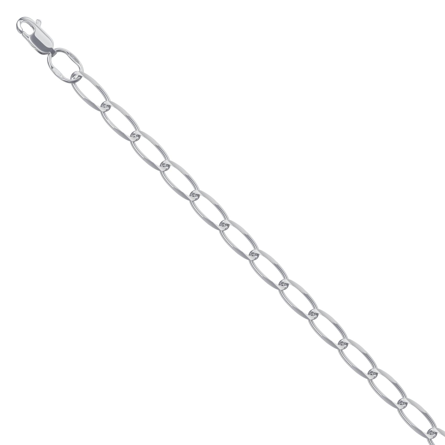 Цепь из серебра НЦ22-010А-3  д. 1,2