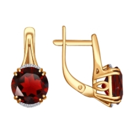 Серьги из золота 723186