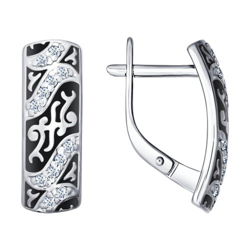 Серьги из серебра 94021519