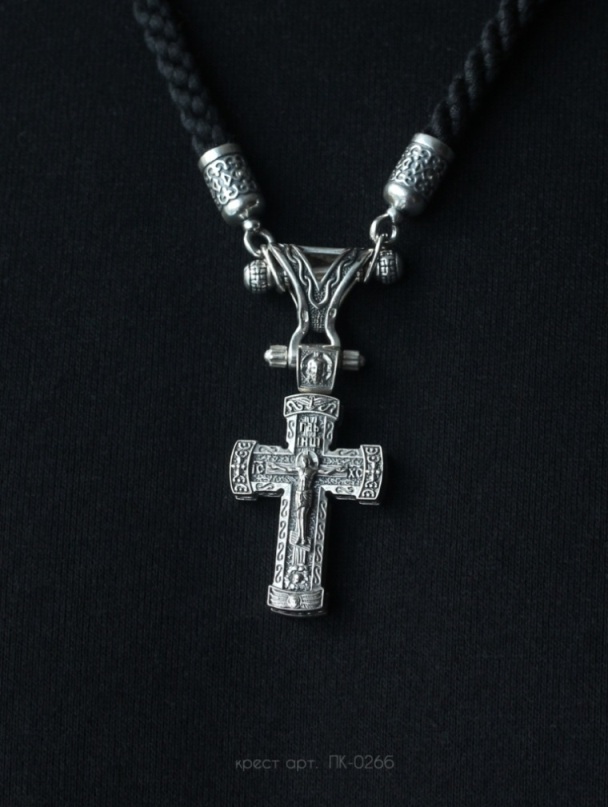 Крест из серебра ПК-026б