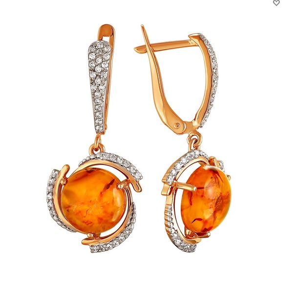 Серьги из золота 267808