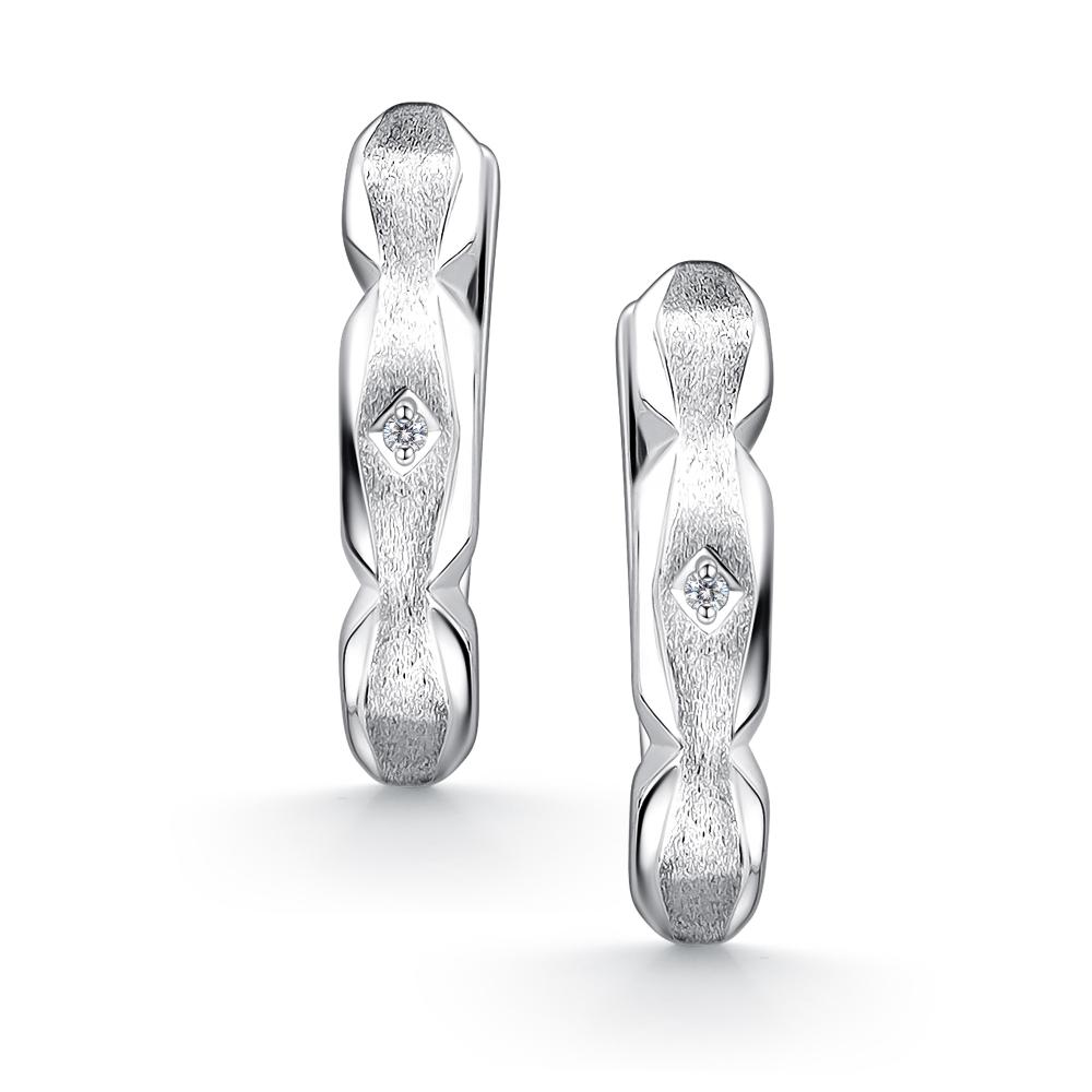 Серьги из серебра 02-4617/000Б-00