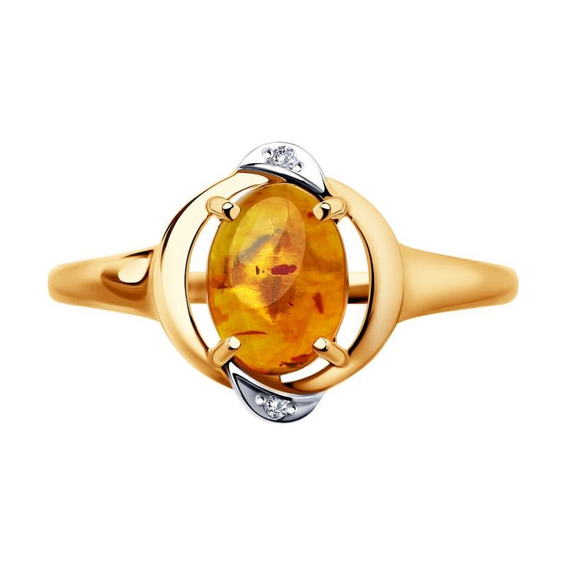 Кольцо из красного золота 585 пробы 715130