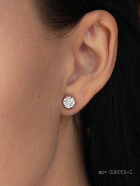 Пусеты из золота 585 пробы 050059-6