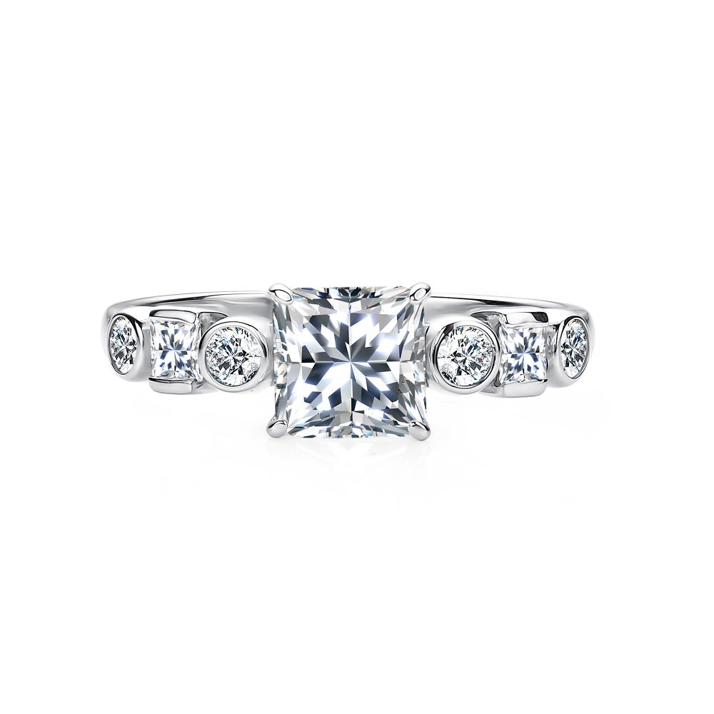 Кольцо из серебра 01-3864/00КЦ-00